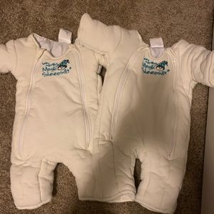 Merlin magic sleep suit swaddles